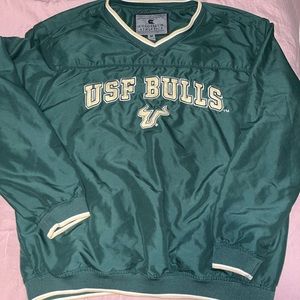 USF BULLS bomber jacket M